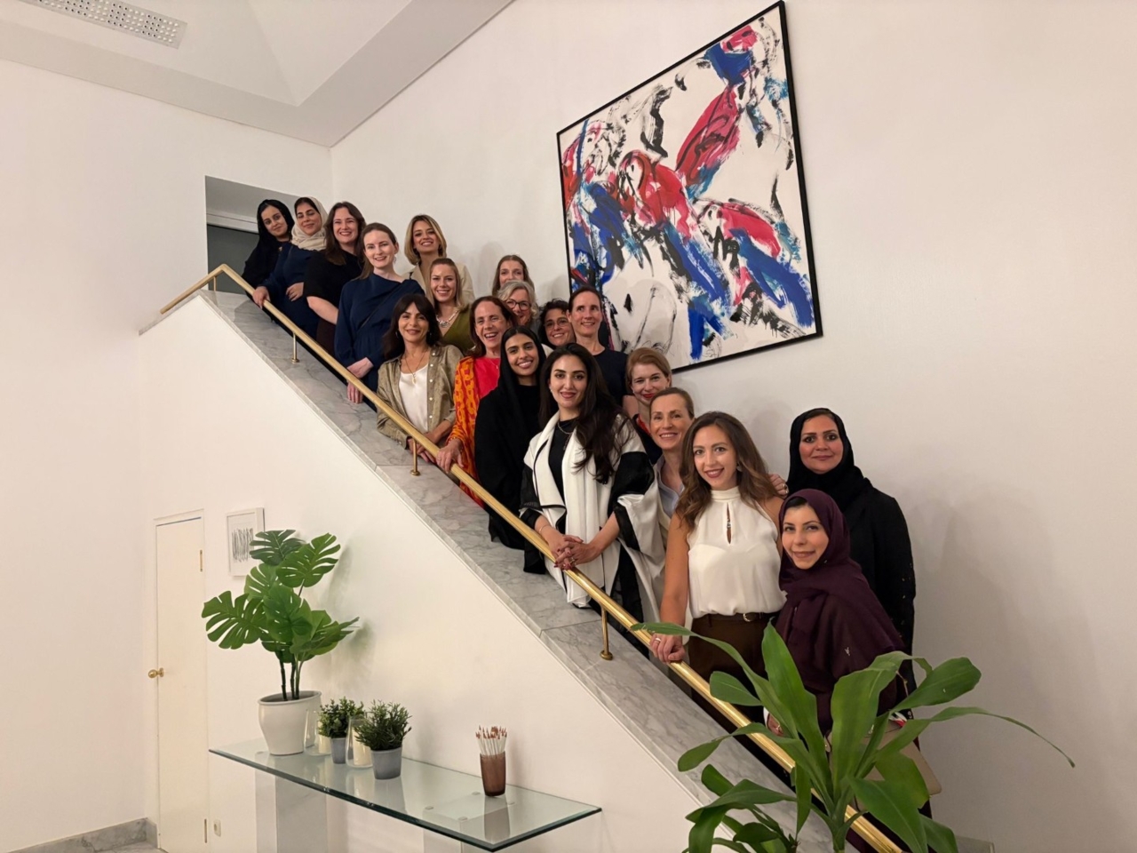 Dr. Dalia, Farewell, German Embassy, Riyadh
